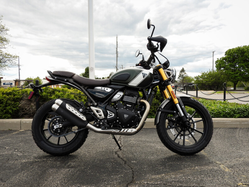 2026 Triumph Scrambler 400 X TH1 GREEN