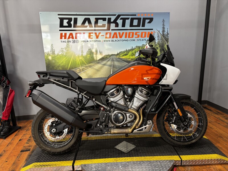 2021 Harley-Davidson® Pan America™ 1250 Special BAJA ORANGE/STONE WASHED WH