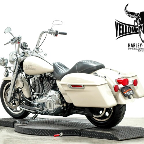 2014 Police Road King White Sand Pearl thumb 1
