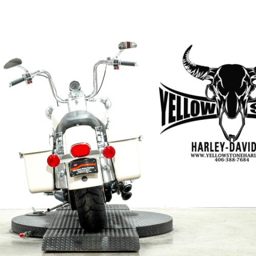 2014 Police Road King White Sand Pearl thumb 2