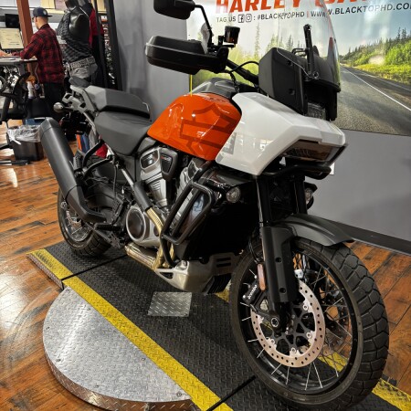 2021 Harley-Davidson® Pan America™ 1250 Special BAJA ORANGE/STONE WASHED WH thumb 3