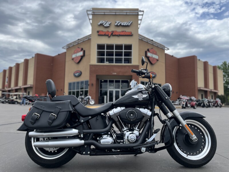 2013 Harley-Davidson® FLSTFB Fat Boy® Lo BLACK 033885