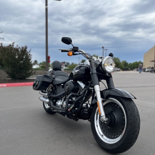 2013 Harley-Davidson® FLSTFB Fat Boy® Lo BLACK 033885 thumb 3