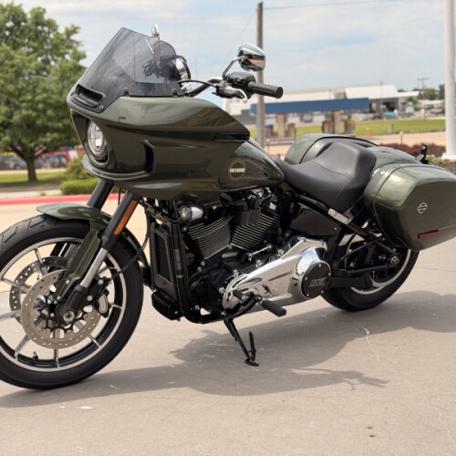 2026 Harley-Davidson® Low Rider® ST FXLRST Olive Steel Metallic Chrome Trim thumb 0