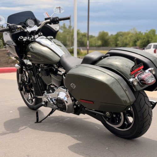 2026 Harley-Davidson® Low Rider® ST FXLRST Olive Steel Metallic Chrome Trim thumb 1