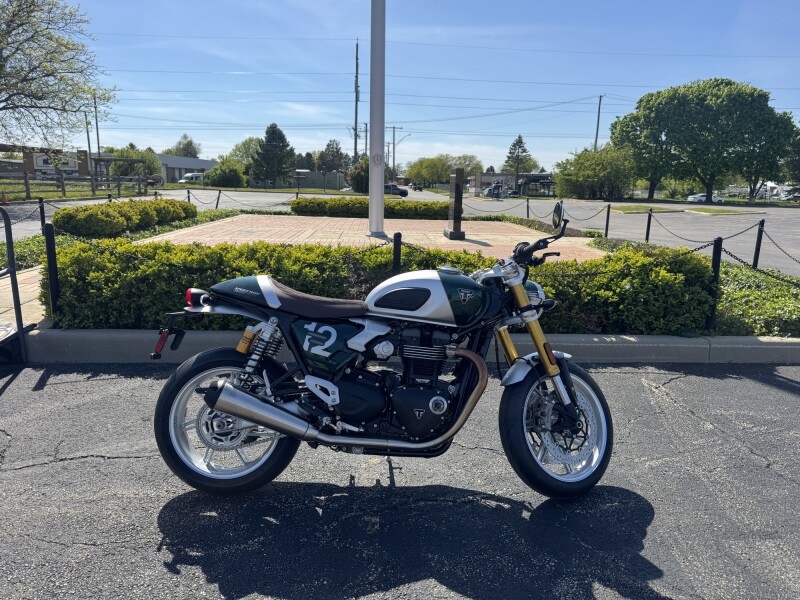 2027 TRIUMP SPEED TWIN CAFE ALUMINIUM/GREEN