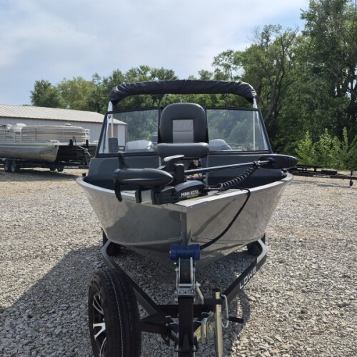Like New Pre-owned 2024 Lowe FM 1625 WT ~90HP +Single Axle Trailer  thumb 1