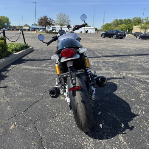 2027 TRIUMP SPEED TWIN CAFE ALUMINIUM/GREEN thumb 2