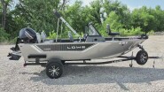 Like New Pre-owned 2024 Lowe FM 1625 WT ~90HP +Single Axle Trailer 