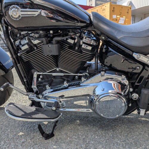 ［グーバイク掲載車］2022 ファットボーイ 114 ／Vivid Black thumb 0