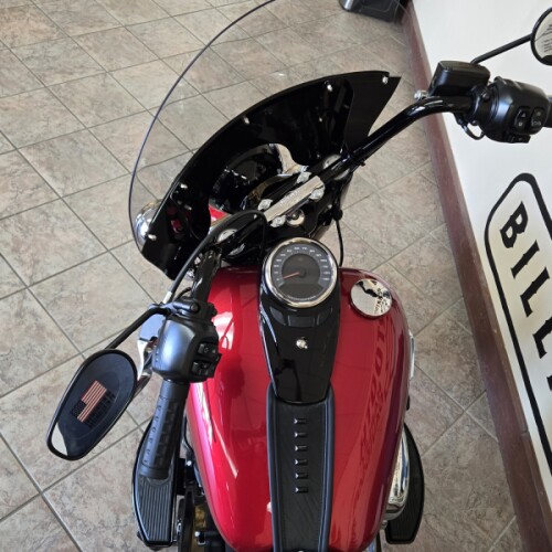 2026 Harley-Davidson® Heritage Classic Brilliant Red Black Laced Wheels thumb 0