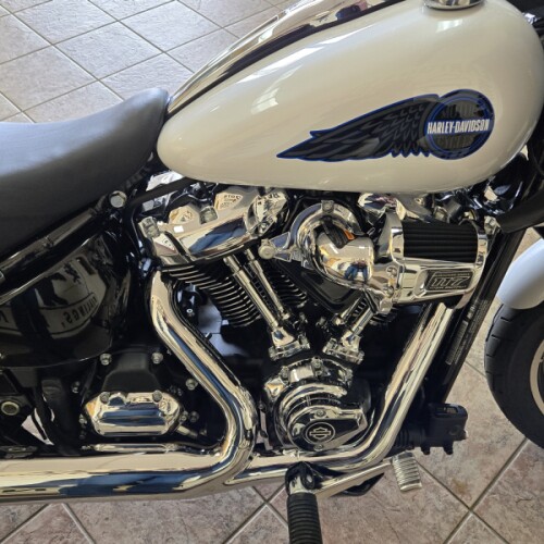 2026 Harley-Davidson® Low Rider® ST White Onyx Pearl Chrome Trim