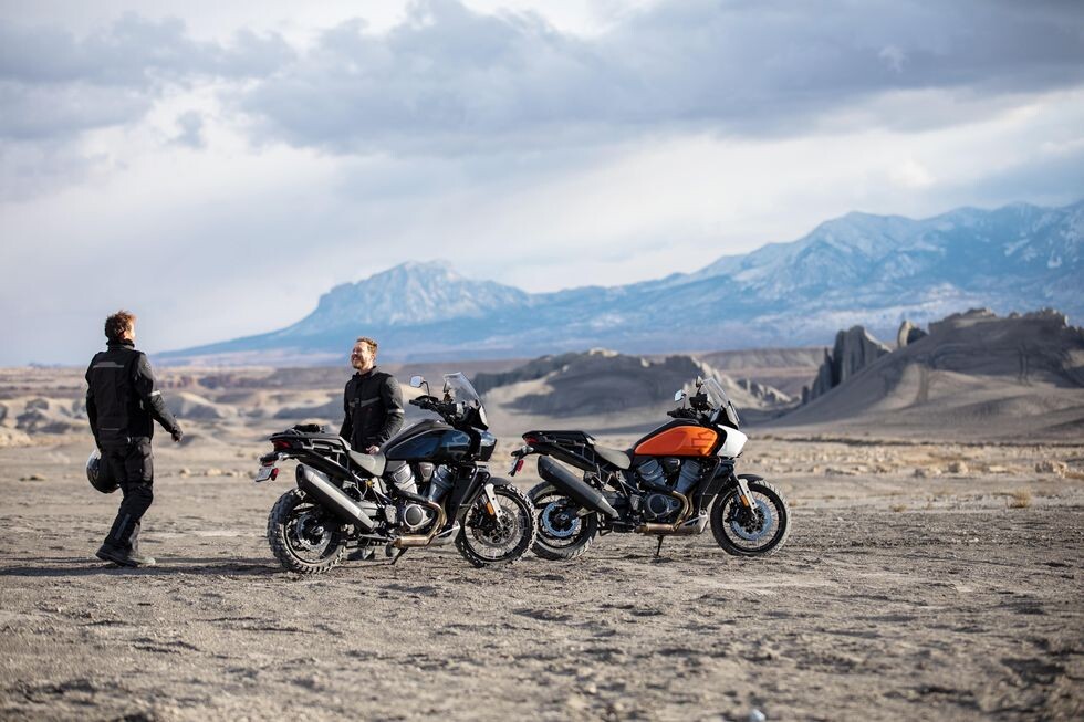 Used Harley-Davidson motorcycles off-road