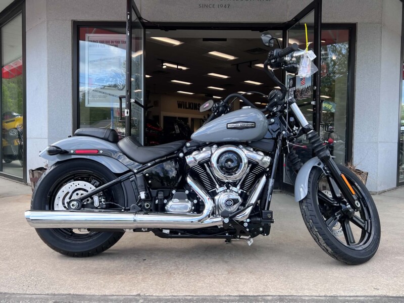 2026 Harley-Davidson FXBB Softail Street Bob in Billiard Gray