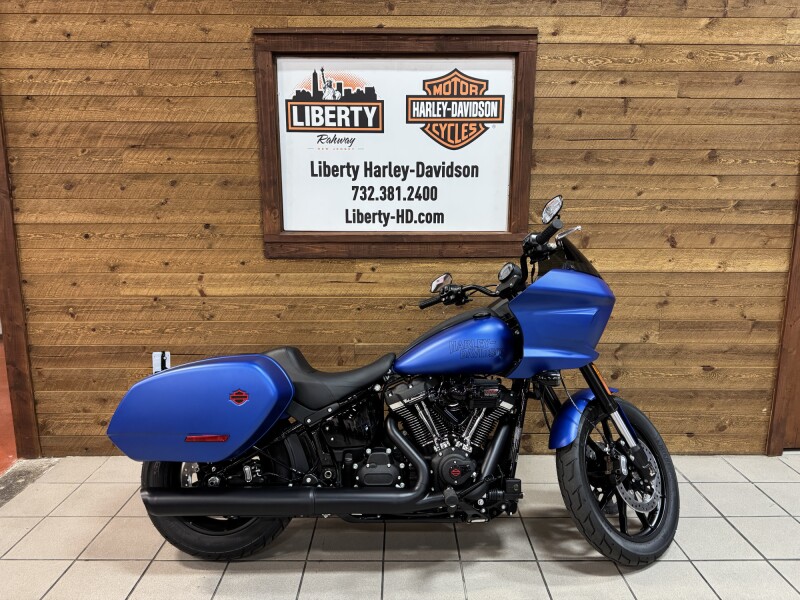 2026 Harley-Davidson® Low Rider® ST Aurora Blue Denim Black Trim FXLRST