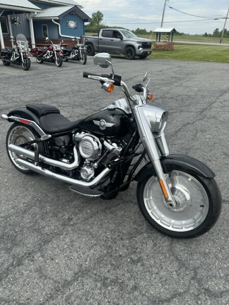 2018 Harley-Davidson® Fat Boy® Black Tempest