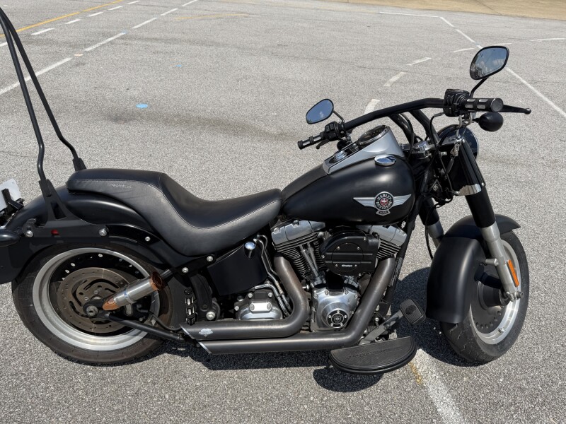 2011 Harley-Davidson® Fat Boy® Lo Black Denim