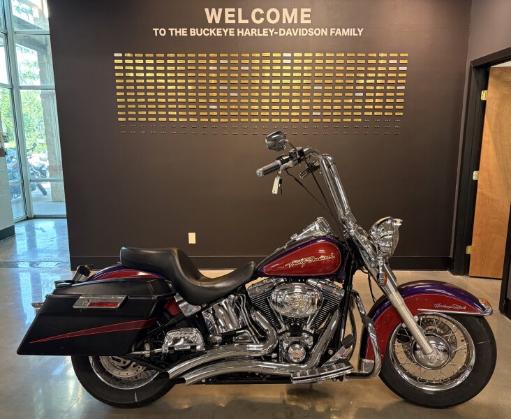 2006 Harley-Davidson® Heritage Softail® Classic Black & Purple Marble