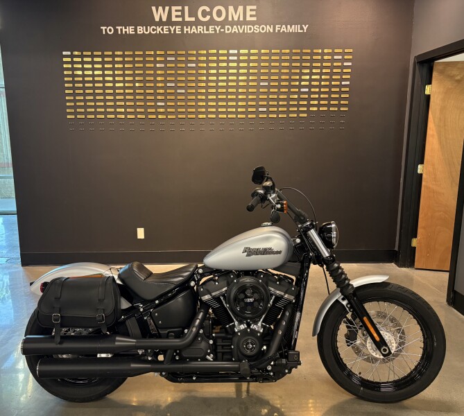 2020 Harley-Davidson® Street Bob® Barracuda Silver Denim