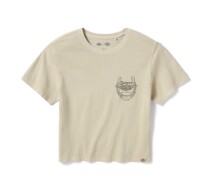 レディース ディッキーズ® × ハーレーダビッドソン®ヴィンテージカウガールボクシーフィットTシャツ