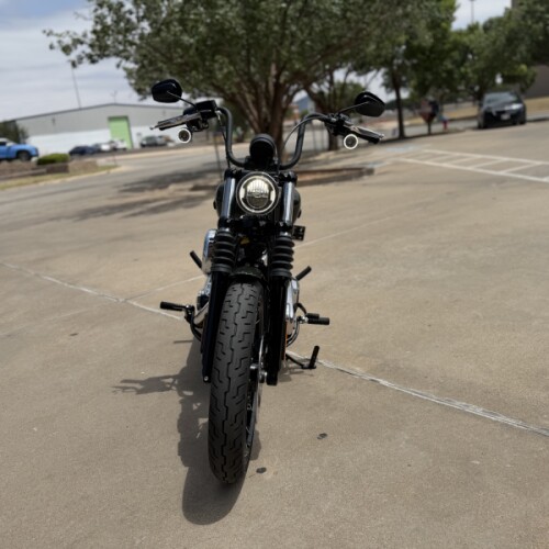 2026 Harley-Davidson® Street Bob® Olive Steel Metallic Chrome Laced Wheels thumb 1