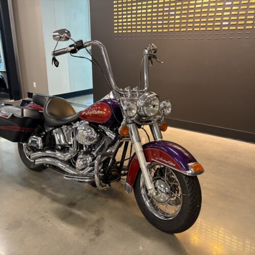 2006 Harley-Davidson® Heritage Softail® Classic Black & Purple Marble thumb 3
