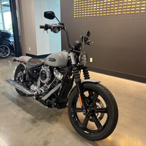 2025 Harley-Davidson® Street Bob® Billiard Gray w/Cast Wheels thumb 3
