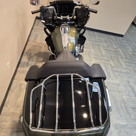 2026 Harley-Davidson® Road Glide Limited Olive Steel Metallic / Vivid Black Chrome Trim FLTRXL thumb 1
