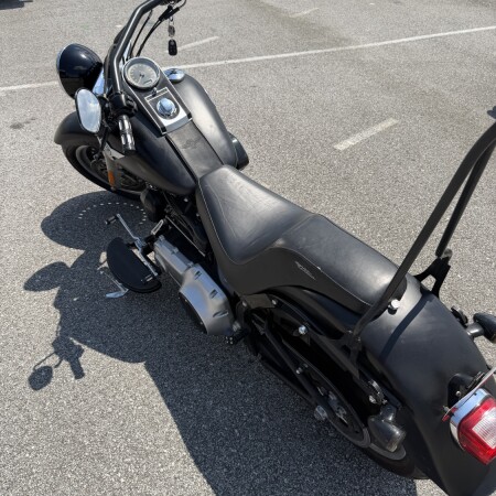 2011 Harley-Davidson® Fat Boy® Lo Black Denim thumb 1