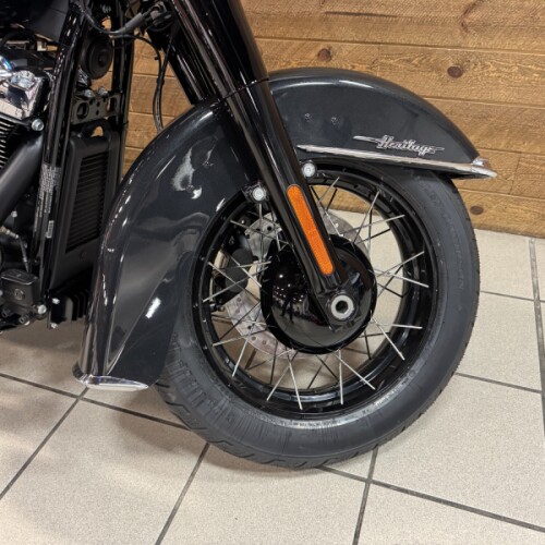2026 Harley-Davidson® Heritage Classic Midnight Ember w/Laced Wheels FLHC thumb 1