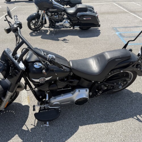2011 Harley-Davidson® Fat Boy® Lo Black Denim thumb 0