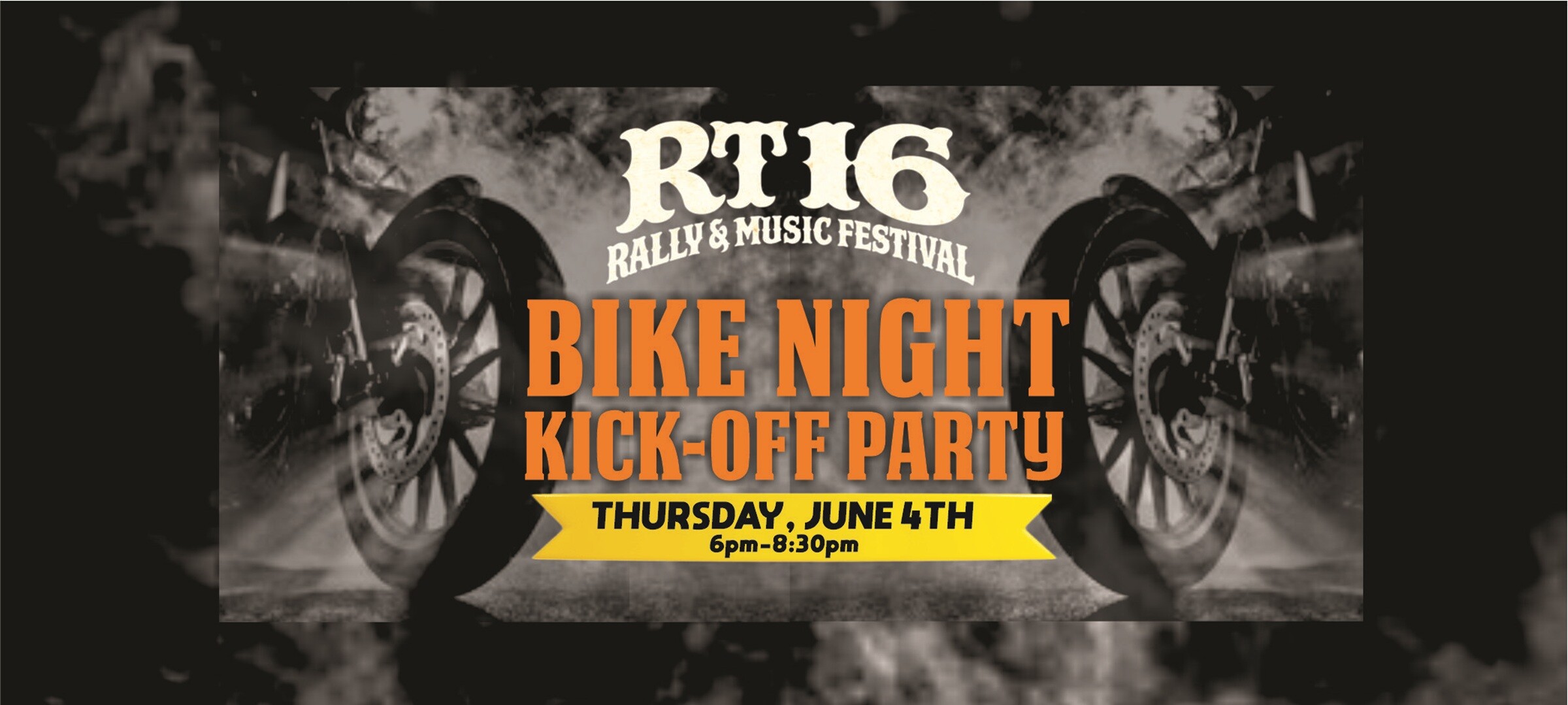 BIKE NIGHT Kick-off to Rt 16 Rally & Music Festival