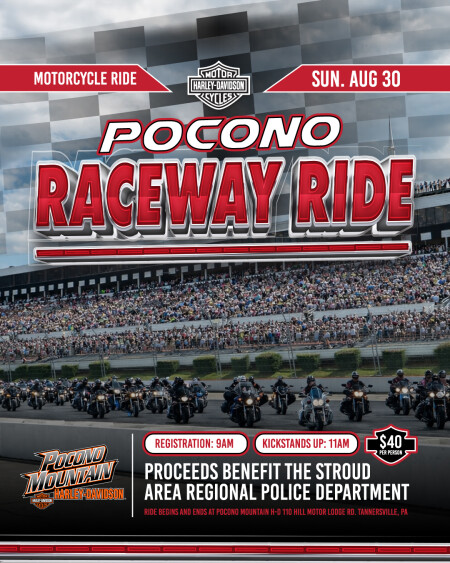 Pocono Raceway Motorcycle Ride