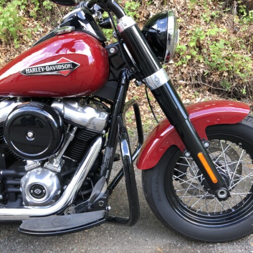 2021 Harley-Davidson® Softail Slim® Billiard Red thumb 3