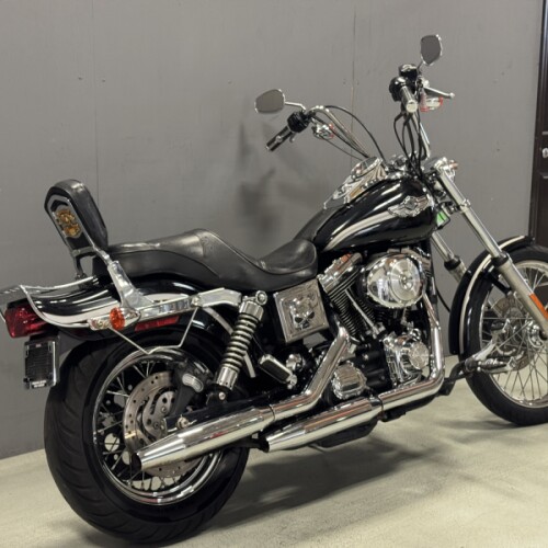 2003 HD Dyna Wide Glide VIVID BLACK thumb 2