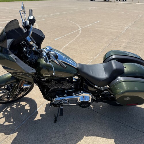 2026 Harley-Davidson® Low Rider® ST Olive Steel Metallic Chrome Trim thumb 0