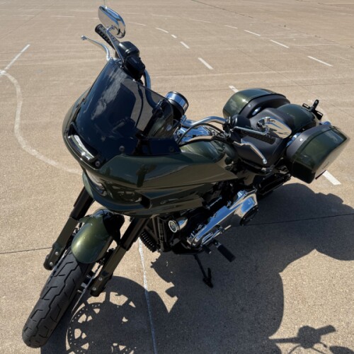2026 Harley-Davidson® Low Rider® ST Olive Steel Metallic Chrome Trim thumb 1