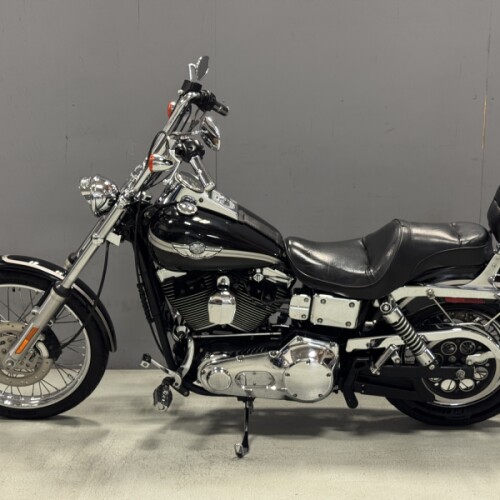 2003 HD Dyna Wide Glide VIVID BLACK thumb 0
