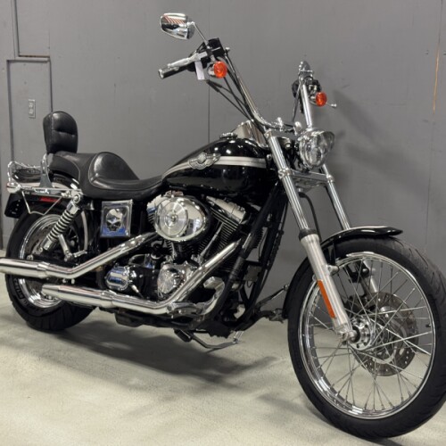 2003 HD Dyna Wide Glide VIVID BLACK thumb 3