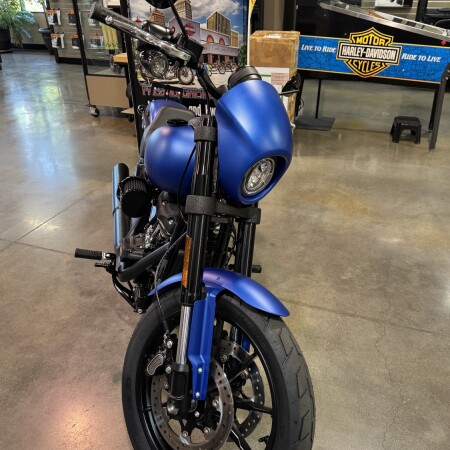 2026 Harley-Davidson® Low Rider® S Aurora Blue Denim Black Trim thumb 3