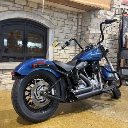 Harley-Davidson® Softail Slim® 2014 FLS DAYTONA BLUE thumb 3