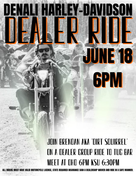 Denali Harley Dealer Ride