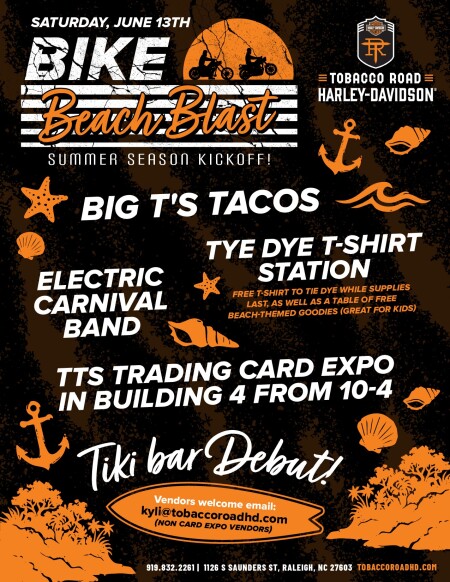 Event Calendar | Tobacco Road Harley-Davidson® | Raleigh North Carolina
