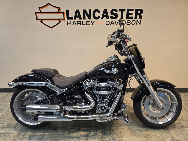 2024 Harley-Davidson® Fat Boy® 114 Vivid Black FLFBS