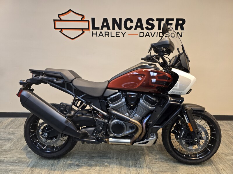 2024 Harley-Davidson® Pan America® 1250 Special Red Rock / Birch White w/Laced Wheels RA1250S