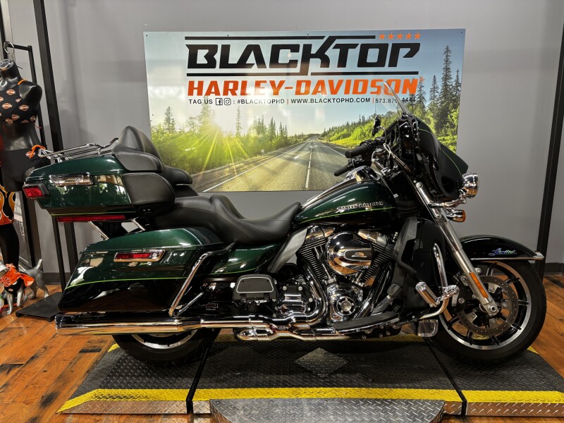 2015 Harley-Davidson® Ultra Limited DEEP JADE/BLK W/ PINSTRIPE