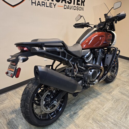 2024 Harley-Davidson® Pan America® 1250 Special Red Rock / Birch White w/Laced Wheels RA1250S thumb 3