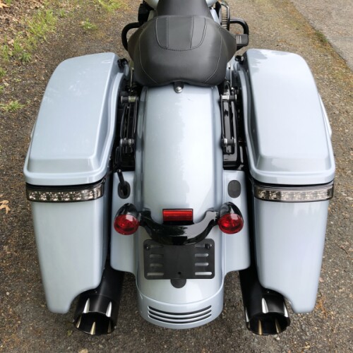 2023 Harley-Davidson® Street Glide® Special Atlas Silver Metallic - Black Finish thumb 1