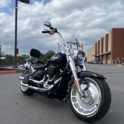 2019 Harley-Davidson® FLFBS Fat Boy® 114 Midnight Blue 043722 thumb 3