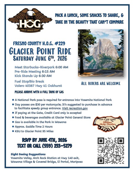 Glacier Point Sunrise Ride